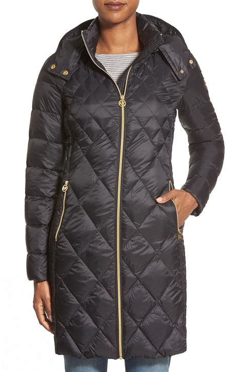 michael kors padded coats